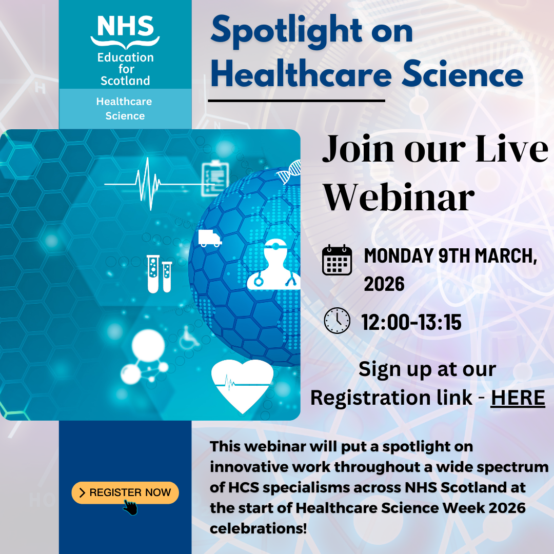 Spotlight on Healthcare Science - Webinar 9th March 2026